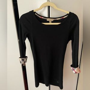 Burberry long-sleeve, Women Medium, Black